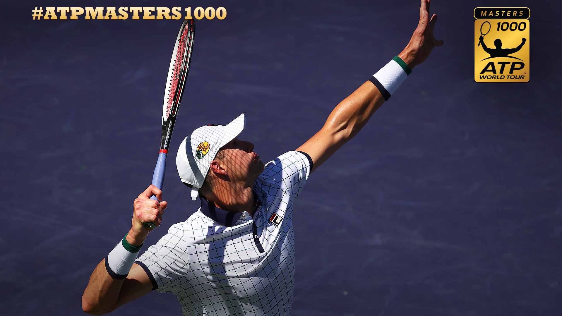 John Isner fue finalista en el BNP Paribas Open en 2012.