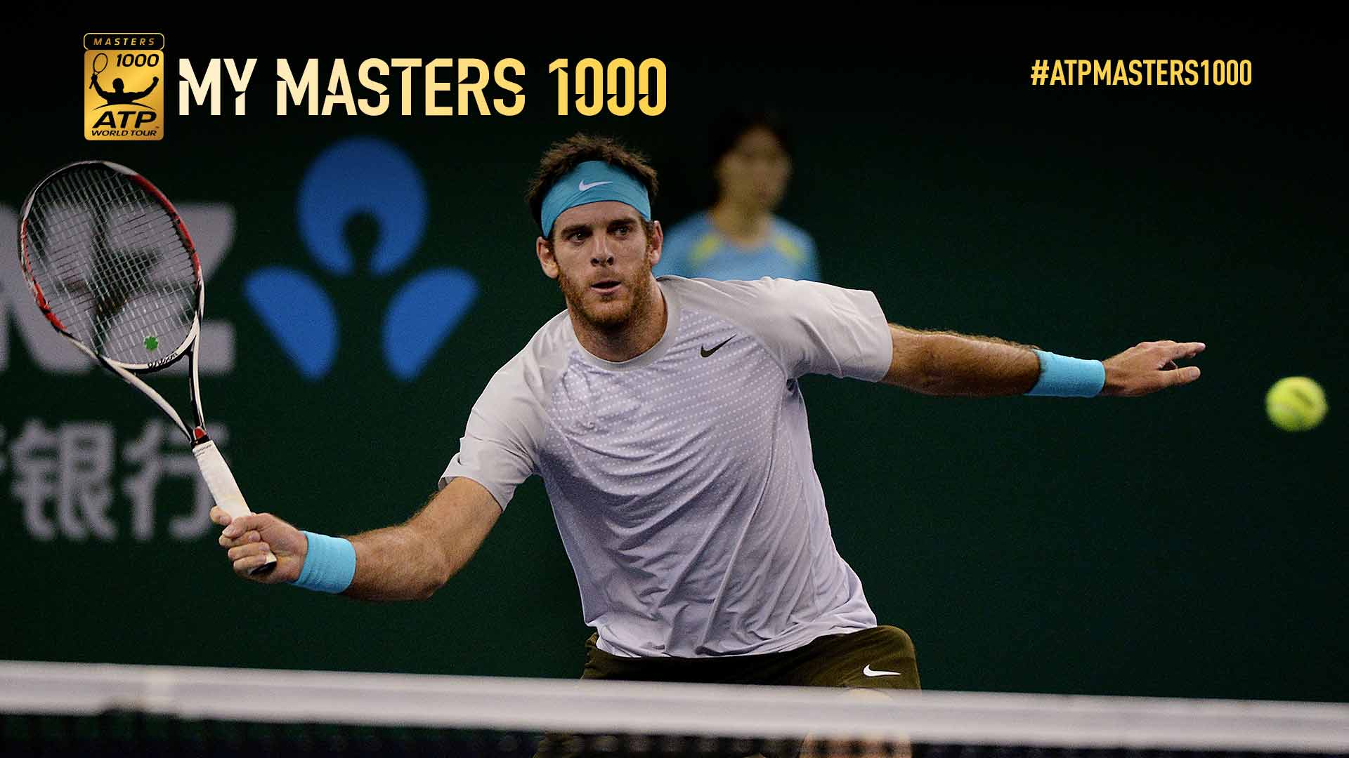 Juan Martin del Potro reached the 2013 Shanghai Rolex Masters final, before falling to Serbian Novak Djokovic.