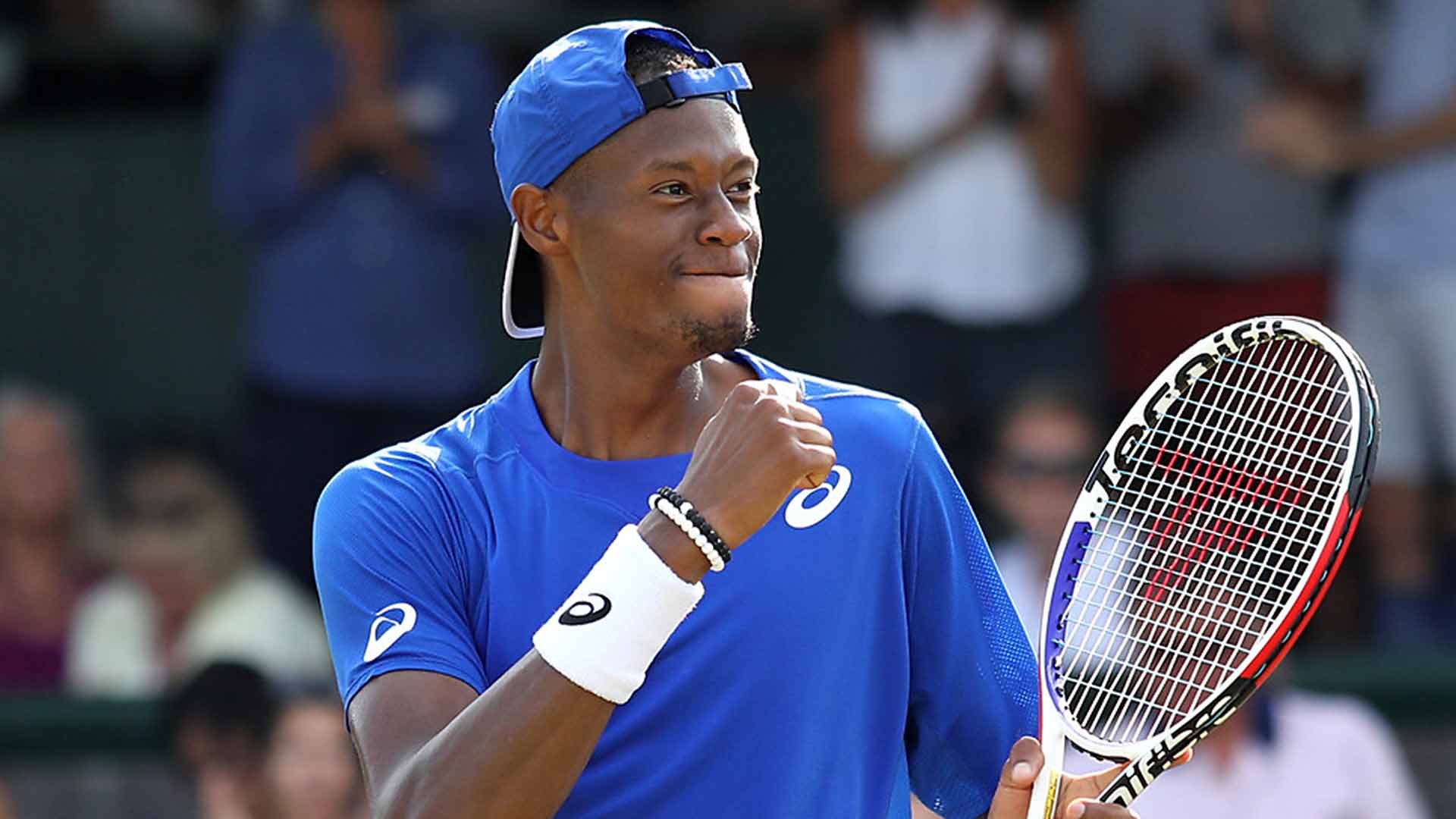 <a href='https://www.atptour.com/en/players/christopher-eubanks/e865/overview'>Christopher Eubanks</a> beats <a href='https://www.atptour.com/en/players/steve-johnson/j386/overview'>Steve Johnson</a> on Tuesday in Newport