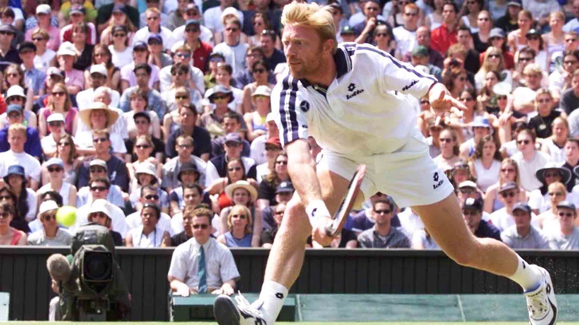 Boris Becker captured three titles from seven final appearances at Wimbledon.