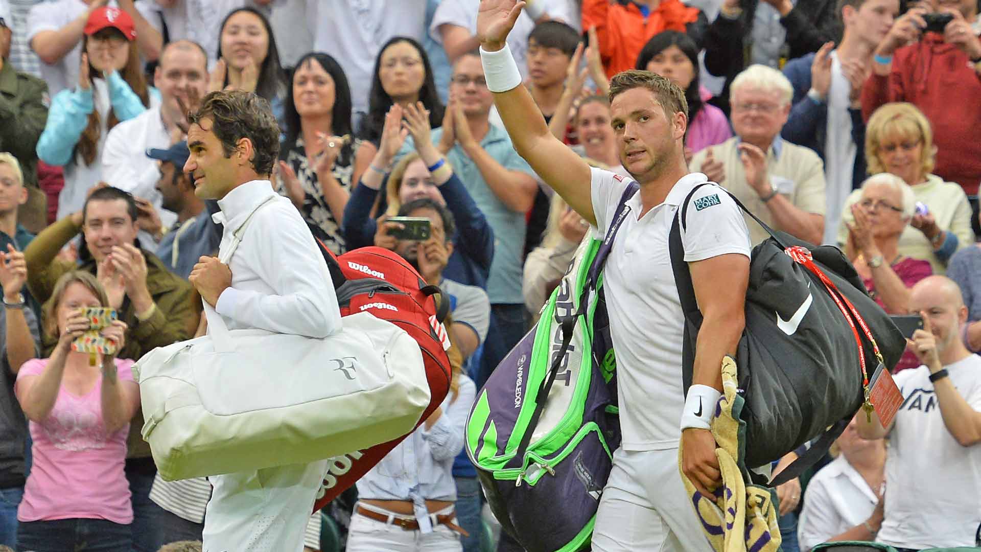 Marcus Willis reached the second round at Wimbledon in 2016. The lefty fell short against Roger Federer on Centre Court.