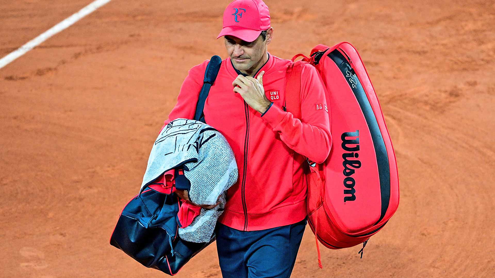 Roger Federer defeated Dominik Koepfer in the early hours of Sunday morning to reach the fourth round before withdrawing.