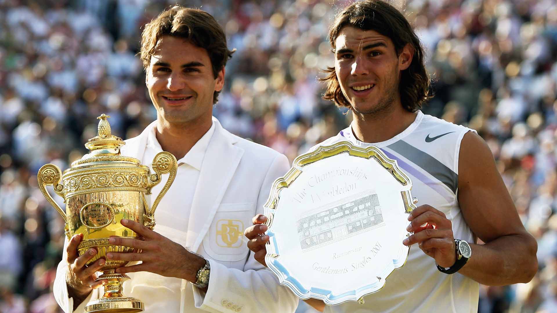 <a href='https://www.atptour.com/es/players/roger-federer/f324/overview'>Roger Federer</a>, <a href='https://www.atptour.com/es/players/rafael-nadal/n409/overview'>Rafael Nadal</a>