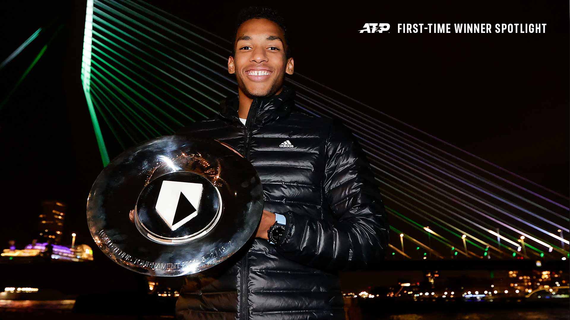 Felix Auger-Aliassime earned wins over seeded trio Cameron Norrie, Andrey Rublev and Stefanos Tsitsipas in Rotterdam.