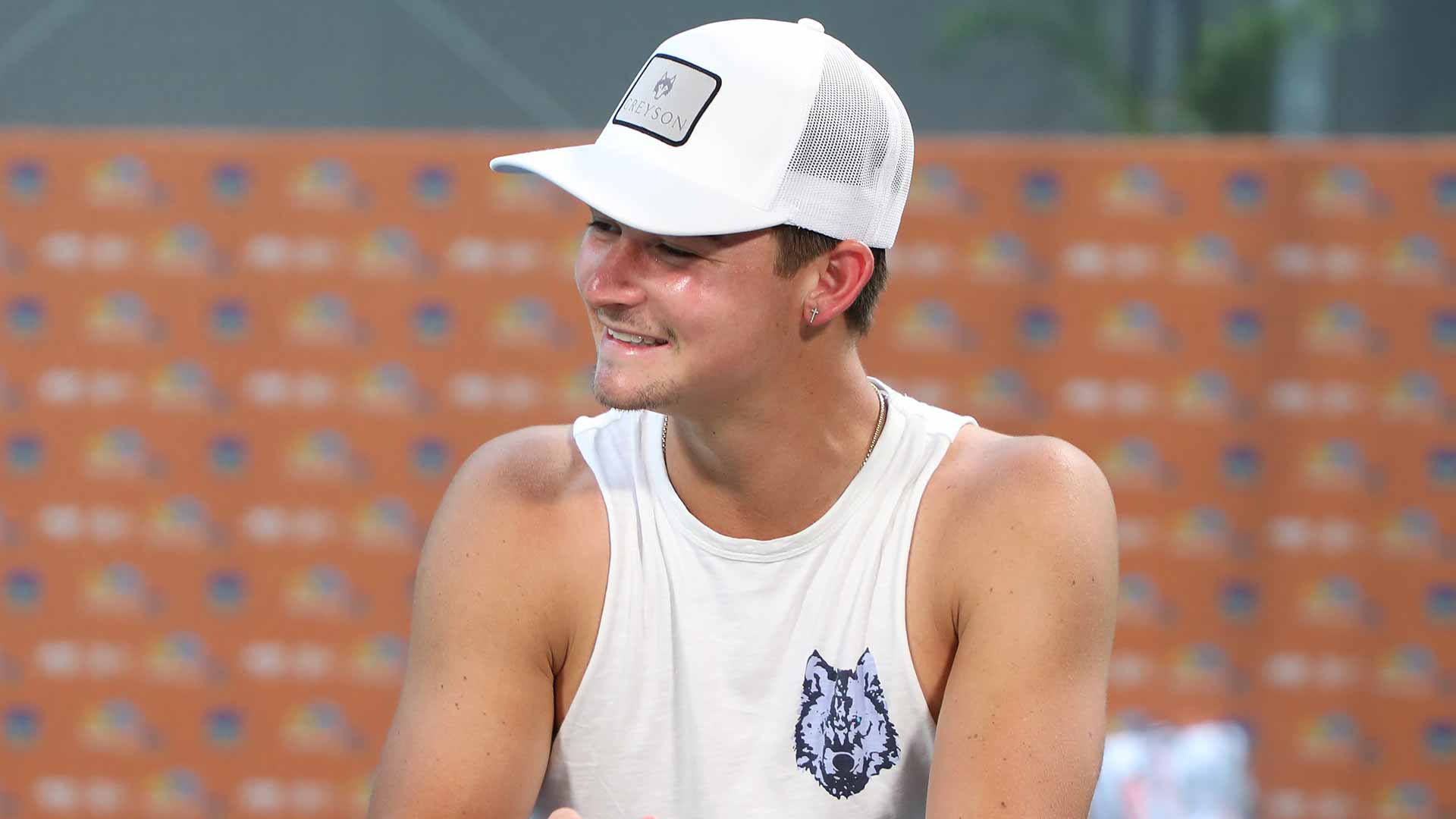 J.J. Wolf is competing in the Miami Open presented by Itau for the first time.