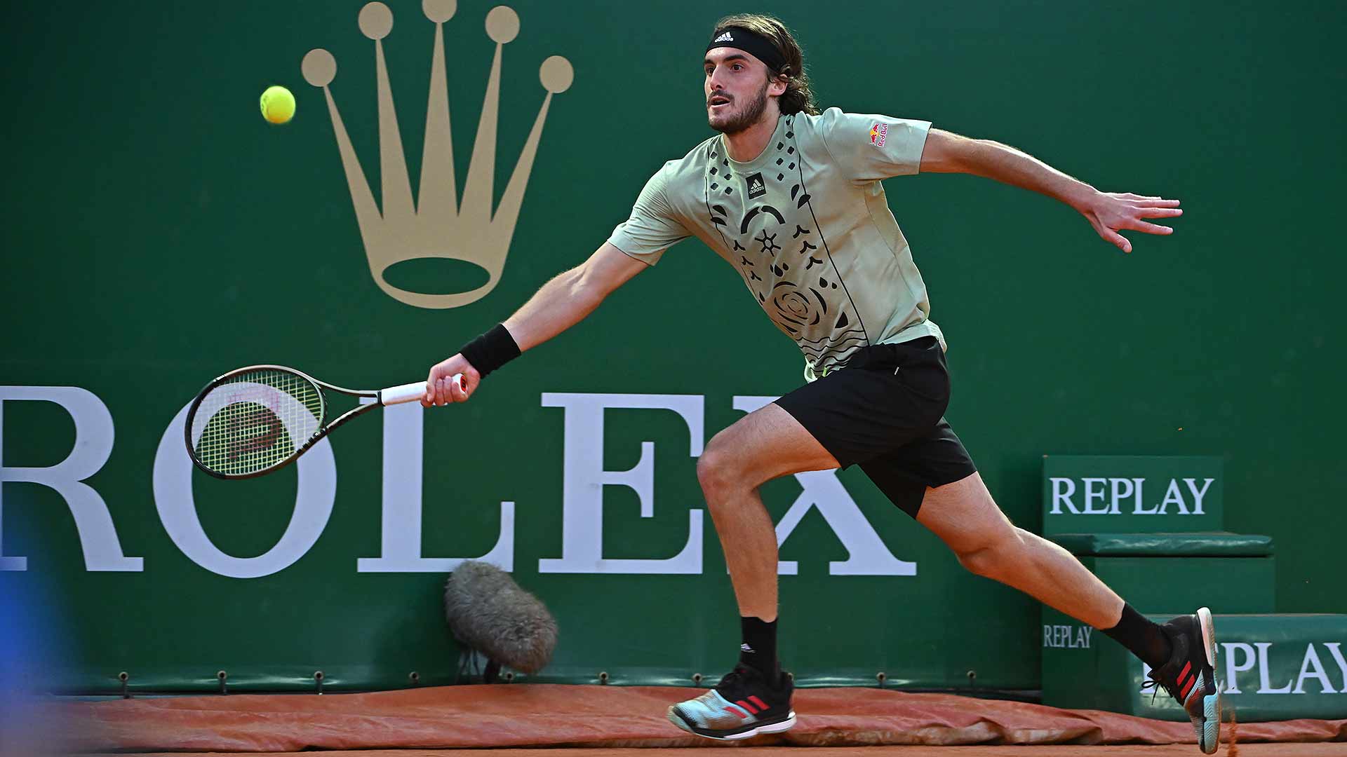 Stefanos Tsitsipas won more than 50 per cent of points from defensive positions against Alexander Zverev at the Rolex Monte-Carlo Masters.
