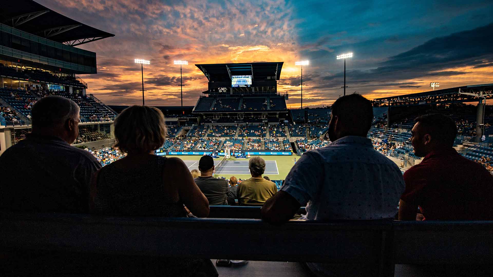 The Western & Southern Open is played at the Lindner Family Tennis Center in Cincinnati.