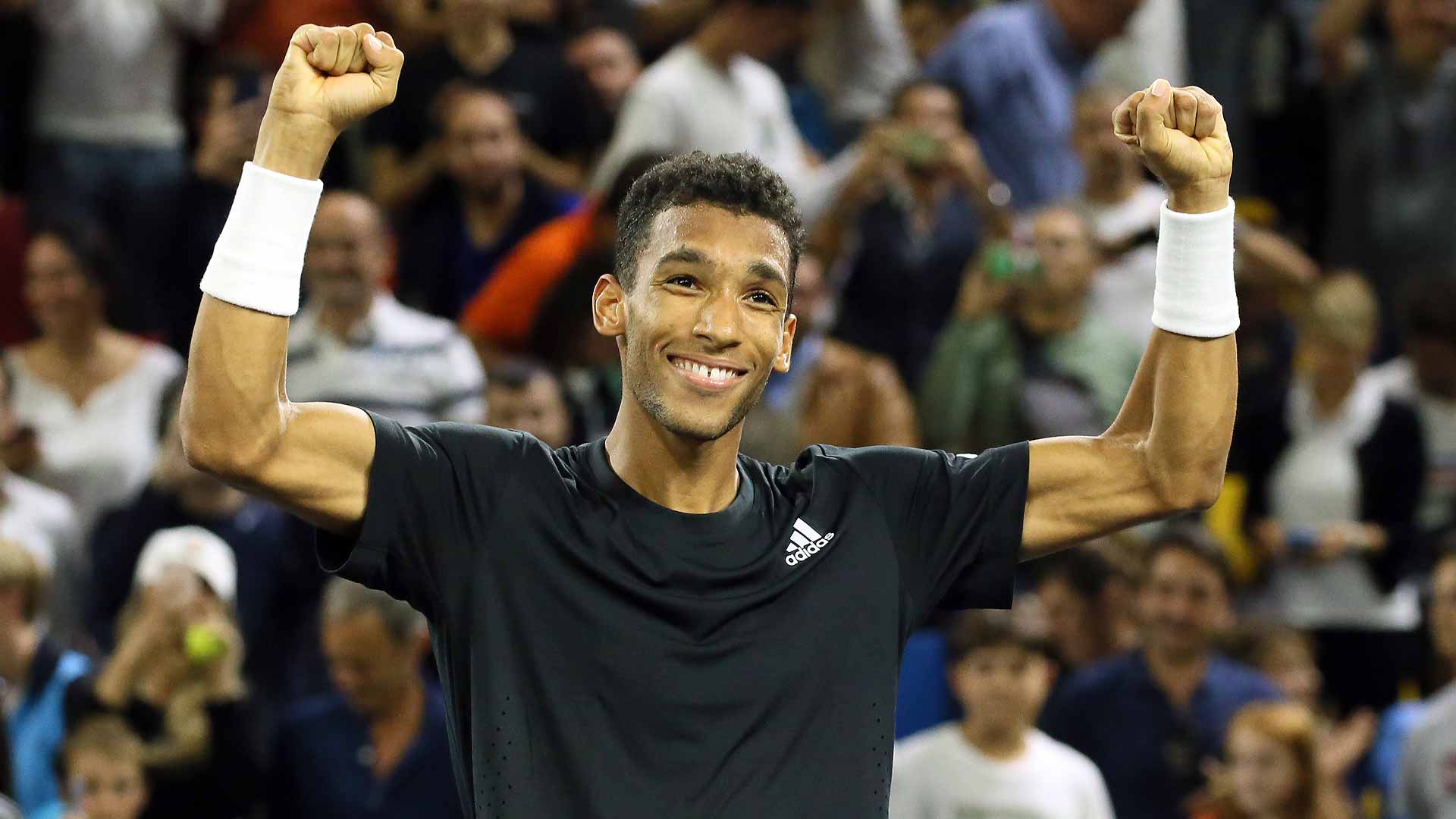 Felix Auger-Aliassime defeats J,J. Wolf in straight sets in the Florence final to claim his second ATP Tour title.