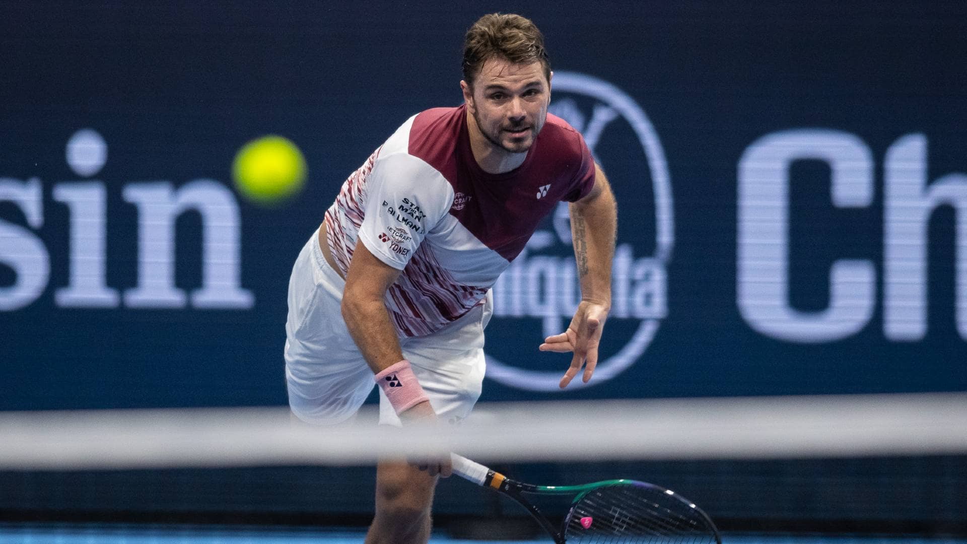Stan Wawrinka advances to the Basel second round for the seventh time.