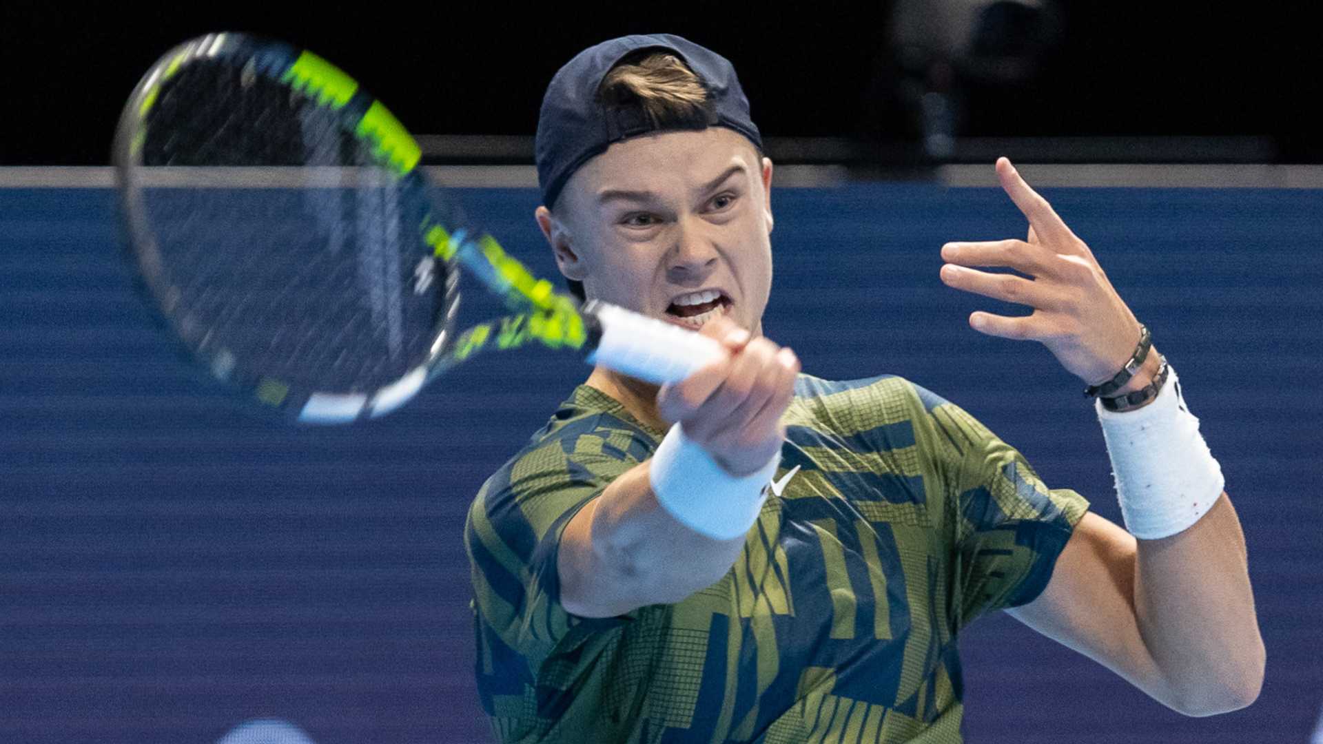 Holger Rune conectó 46 golpes ganadores ante Roberto Bautista Agut en semifinales de Basilea.