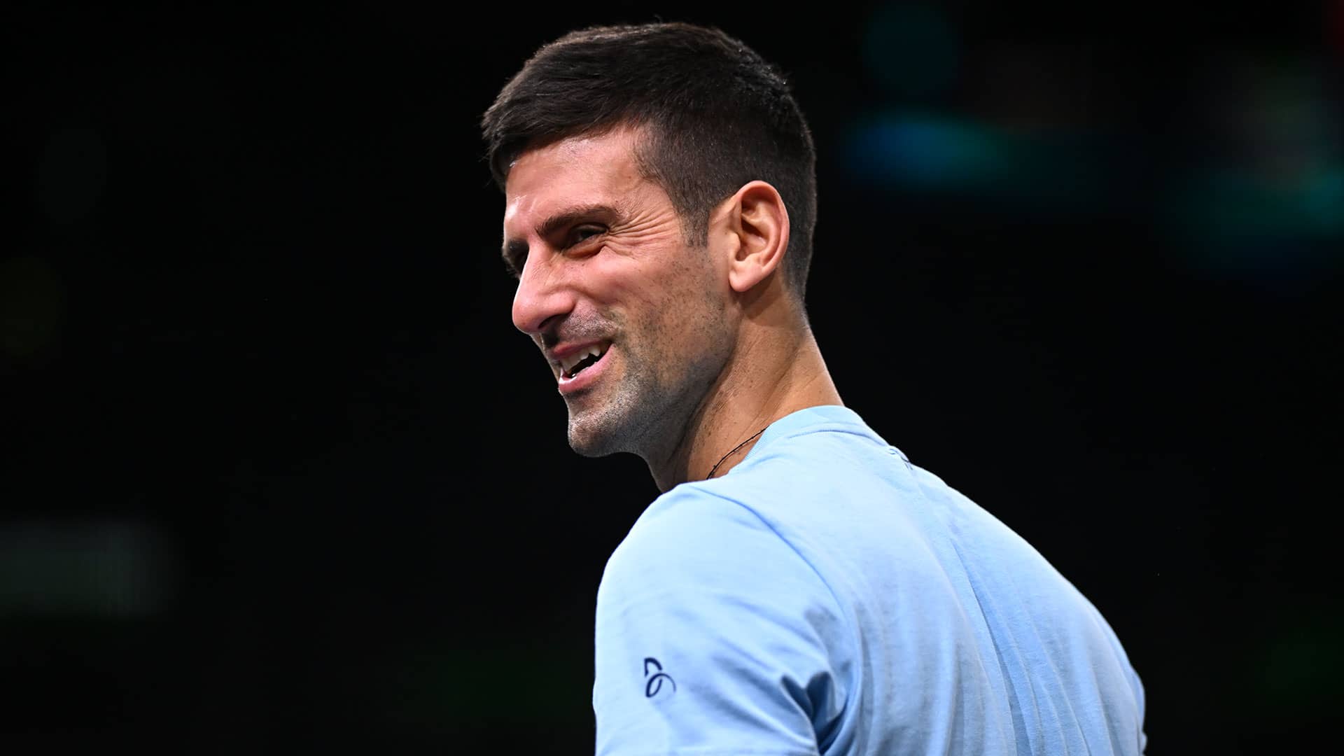 Novak Djokovic will face Maxime Cressy on Tuesday in Paris.