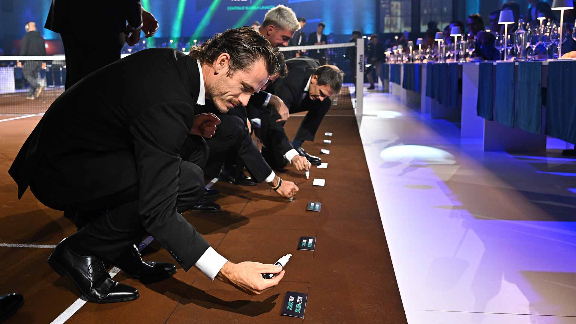 <a href='https://www.atptour.com/es/tournaments/nitto-atp-finals/605/overview'>Nitto ATP Finals</a> gala dinner.