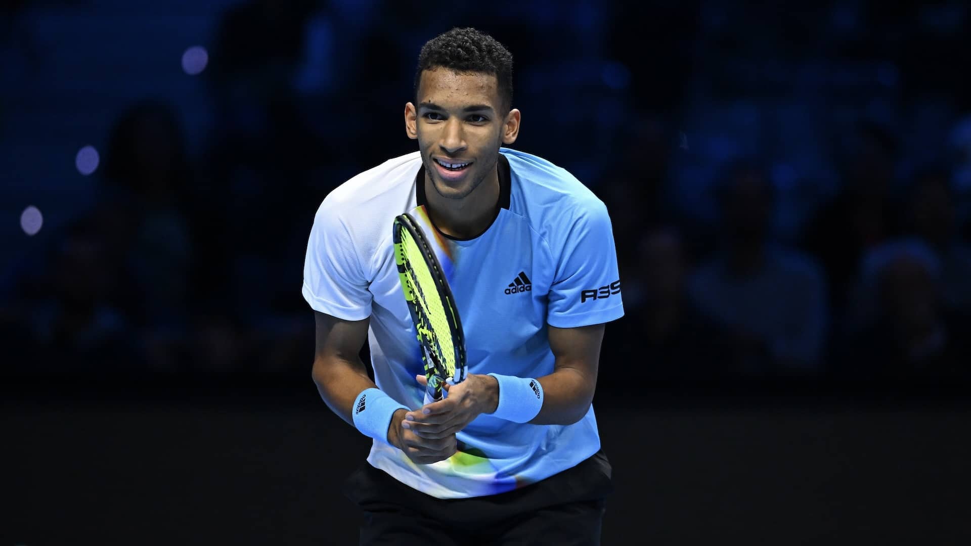 Felix Auger-Aliassime se medirá a Rafael Nadal este martes en las Nitto ATP Finals.