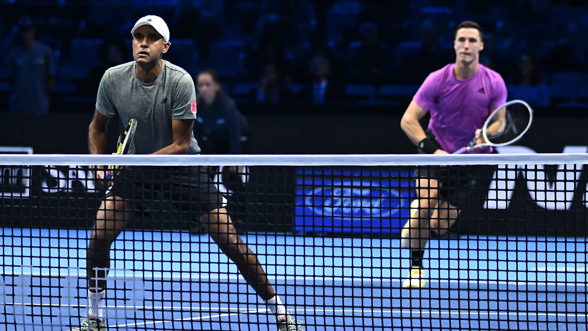 Rajeev Ram and Joe Salisbury improve to 2-0 in Red Group action.