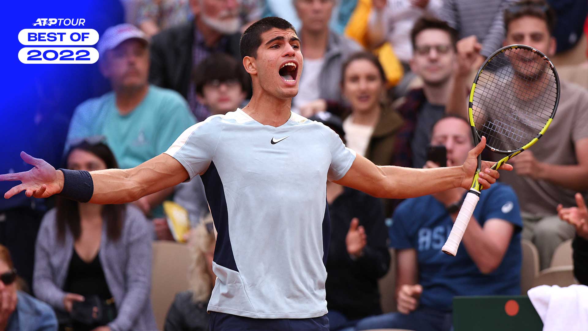 Carlos Alcaraz saved one match point in his victory against Albert Ramos-Vinolas at Roland Garros.