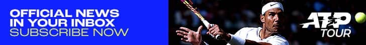 Subscribe Now for ATP Tour newsletters