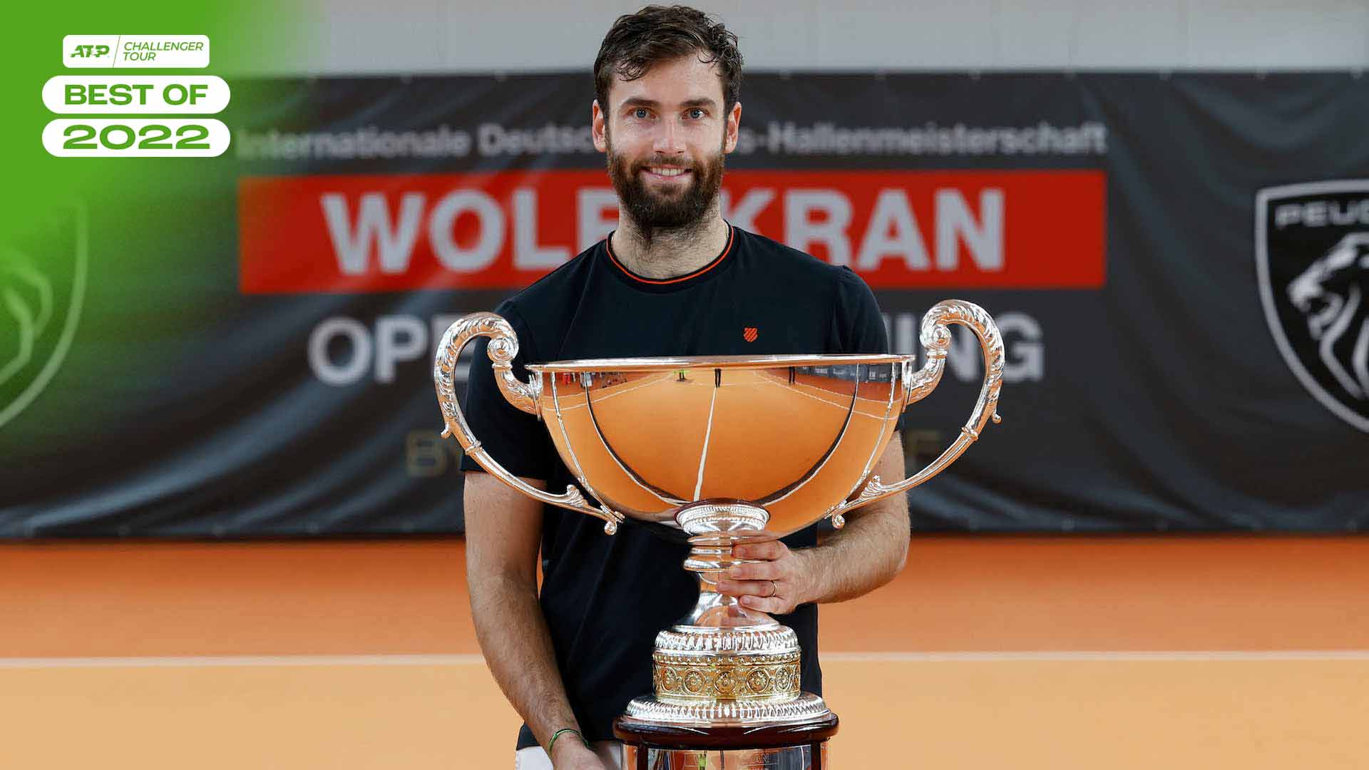Quentin Halys collected three Challenger titles this season, including in Ismaning, Germany.