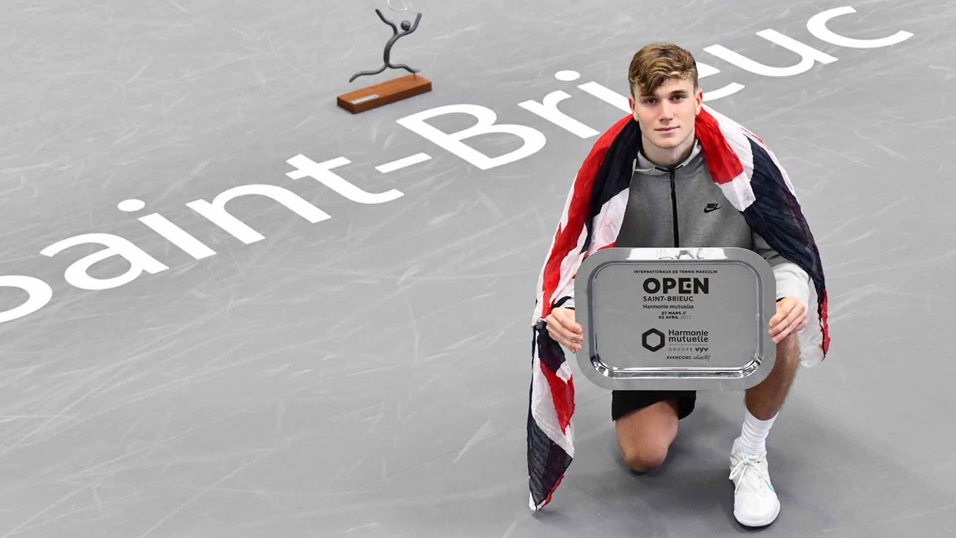 <a href='https://www.atptour.com/en/players/jack-draper/d0co/overview'>Jack Draper</a> collected four Challenger titles this season, including at the Saint-Brieuc Challenger.
