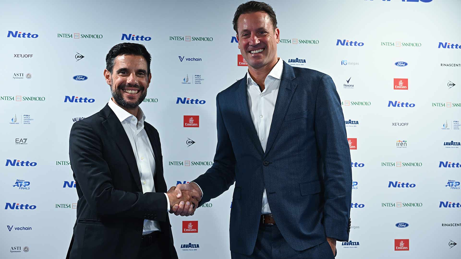 Daniele Sano, ATP Tour Chief Business Officer with Raymond Roessel, Founder & Co-CEO at PacificPine Sports Group.