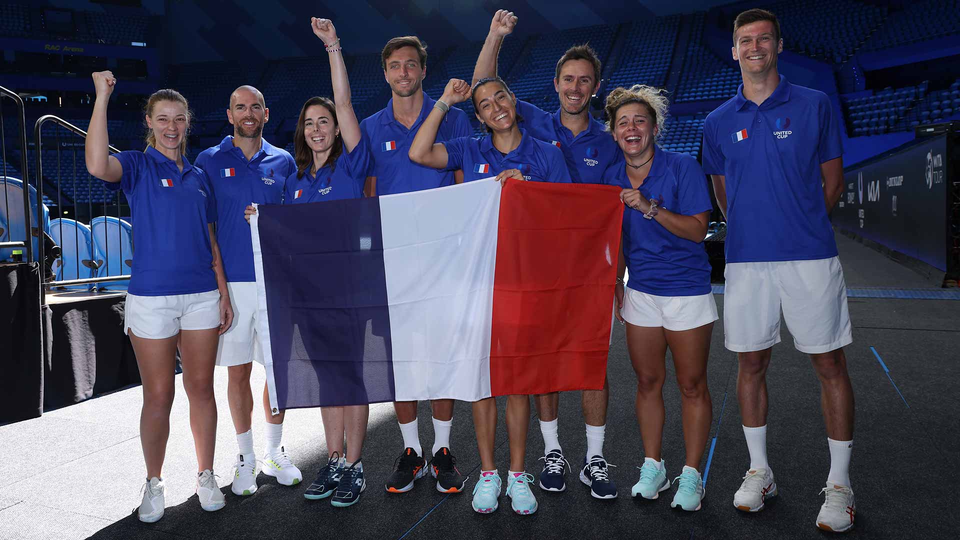 Team France is seeded sixth for the inaugrual United Cup.