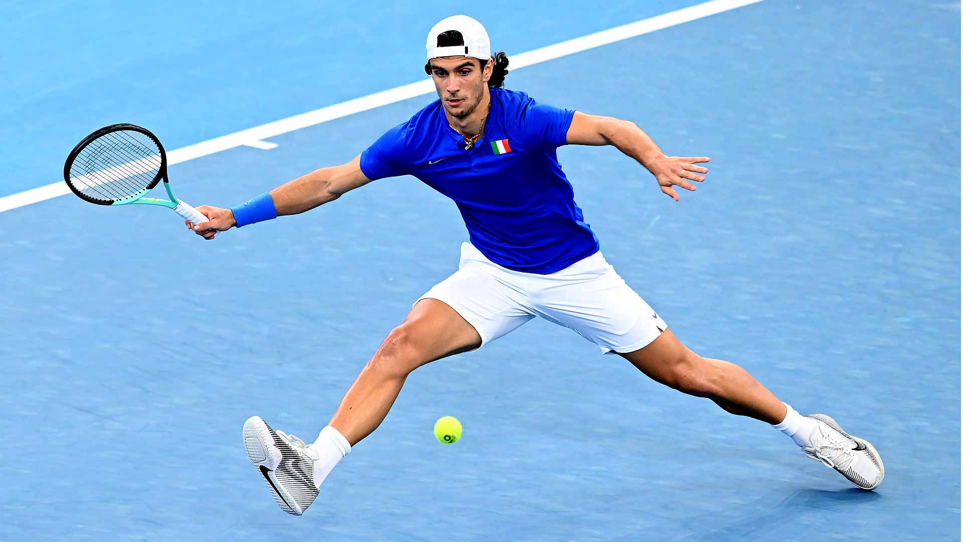 Lorenzo Musetti claws past Felipe Meligeni Rodrigues Alves to give Italy its first match win at the United Cup.