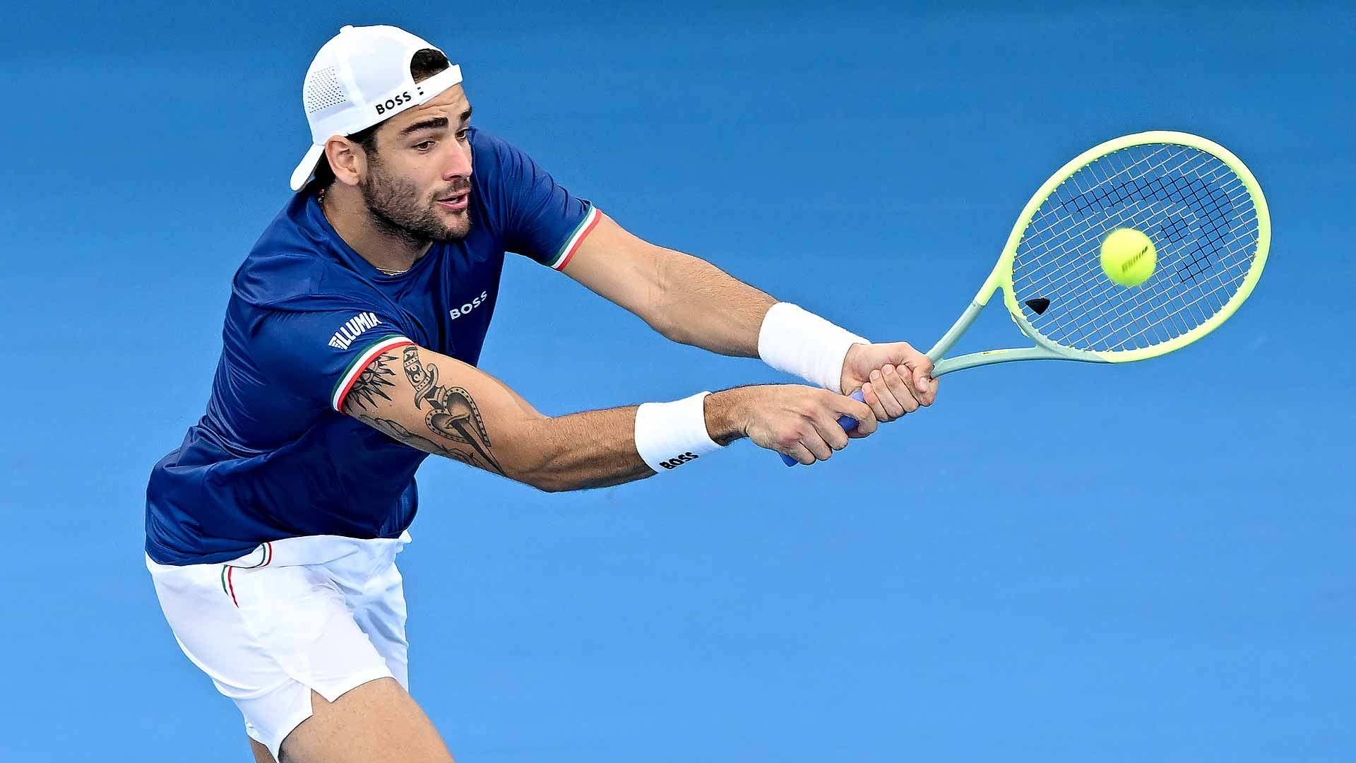 Italian Matteo Berrettini takes a 2-0 ATP Head2Head lead against Brazilian Thiago Monteiro.