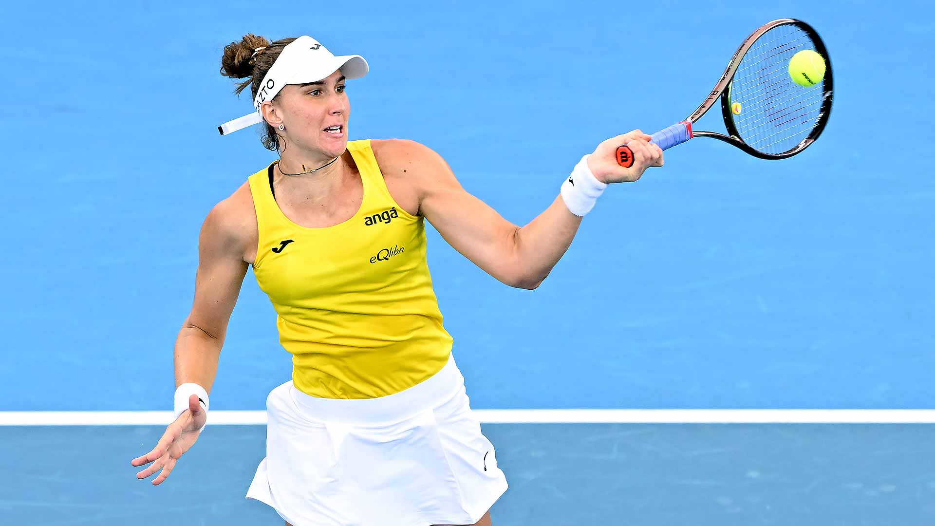 Beatriz Haddad Maia earns her second win from two matches at the United Cup in straight sets.