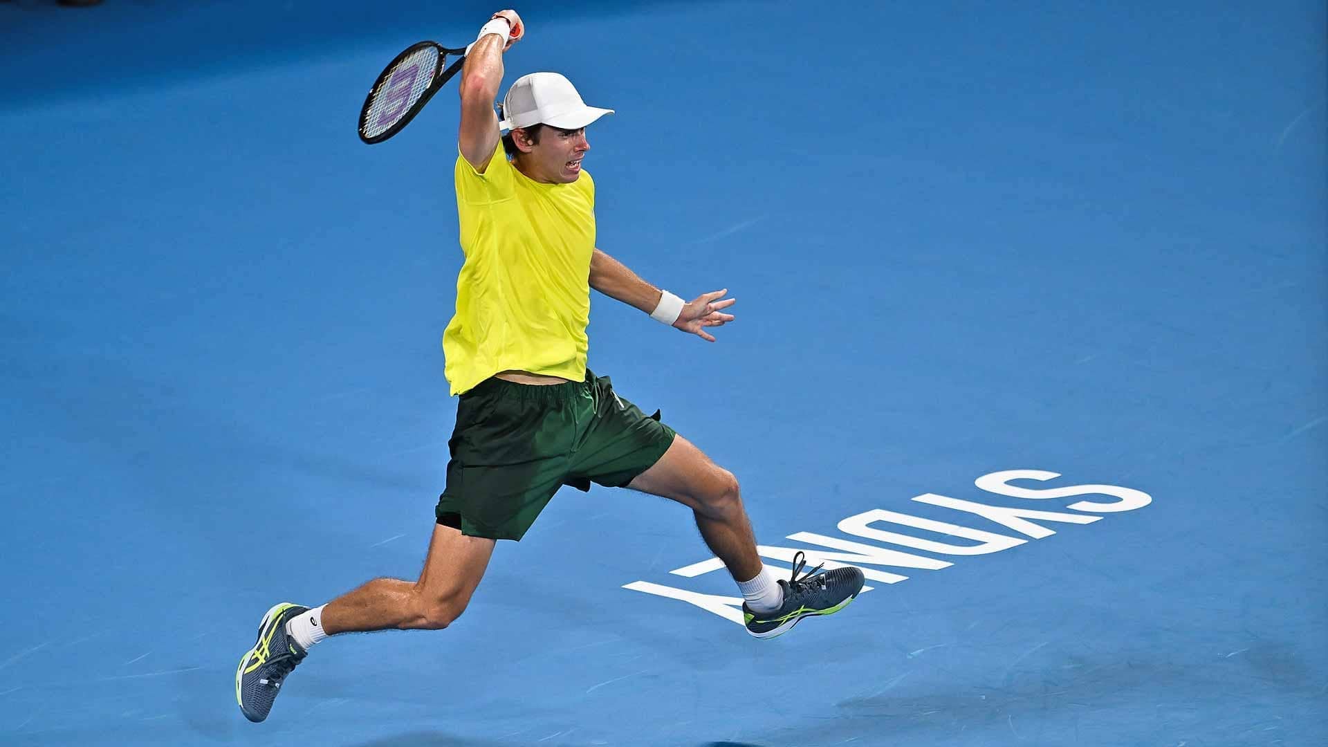 Alex de Minaur prevails against Rafael Nadal in a dramatic United Cup battle on Monday in Sydney.