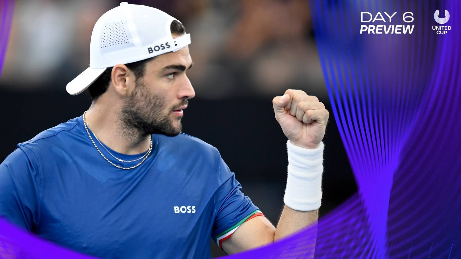 Matteo Berrettini seeks his second singles win of the 2023 season.