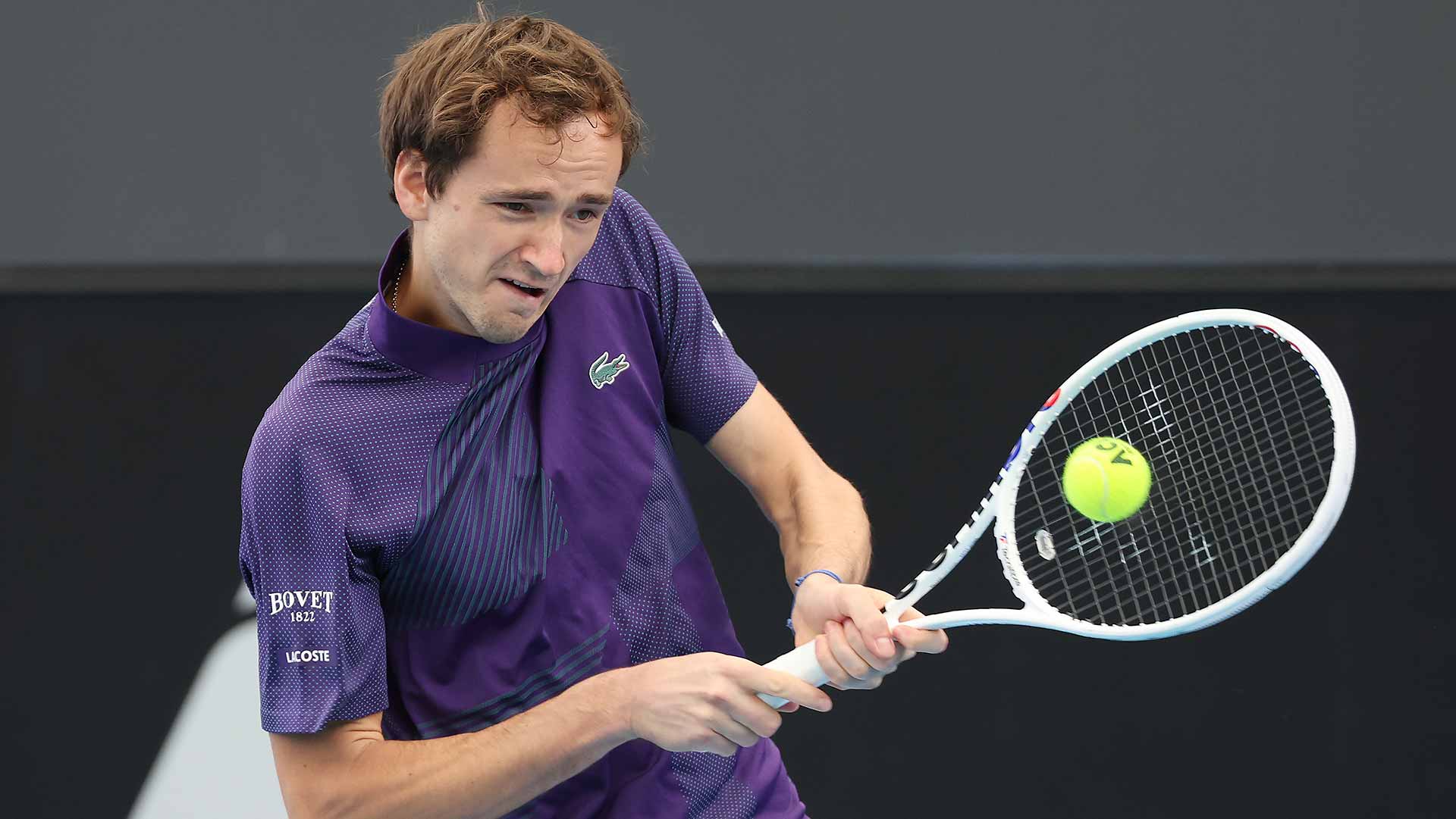 Daniil Medvedev is seeded to meet Novak Djokovic in the Adelaide semi-finals.