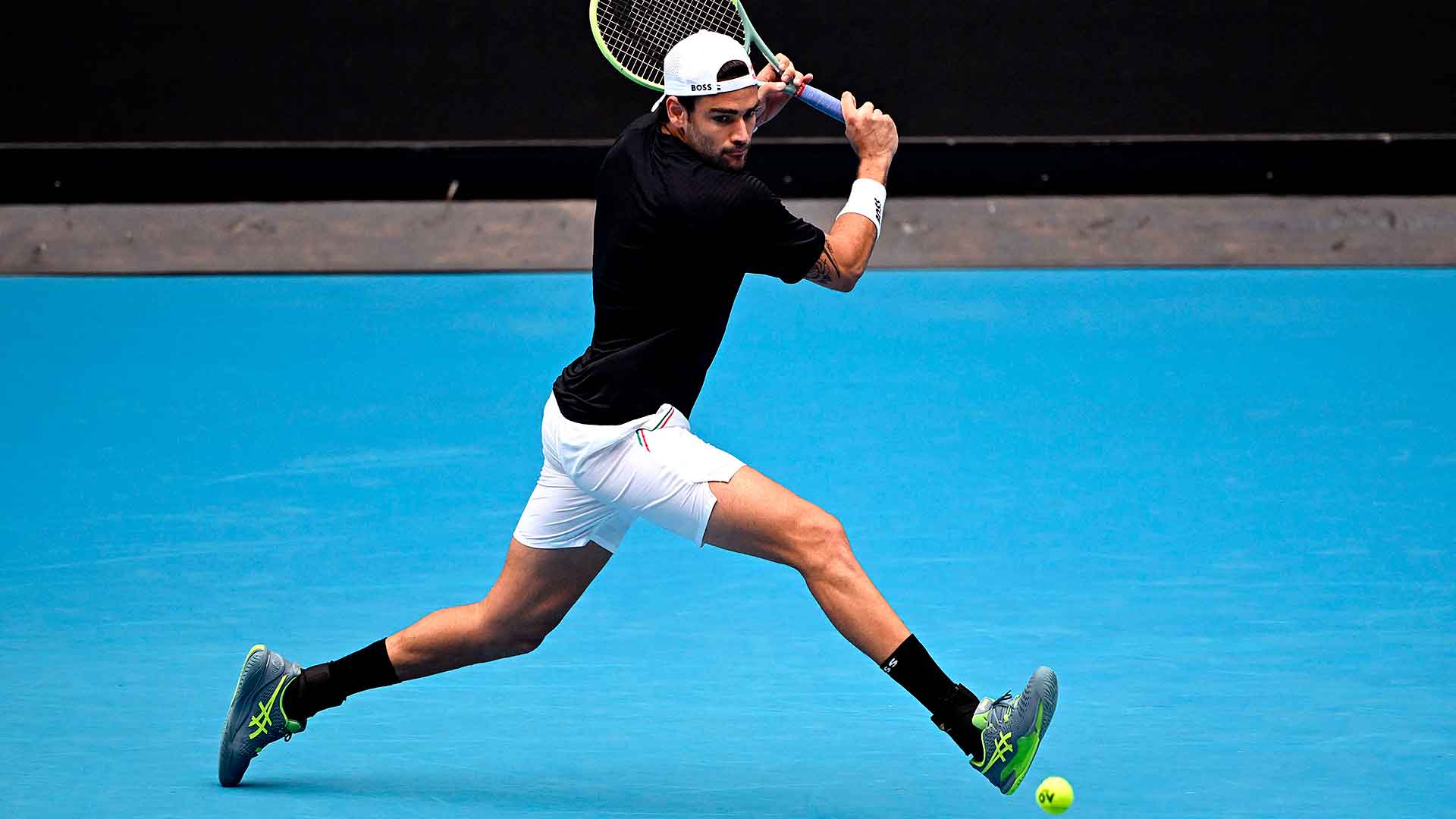 Matteo Berrettini quedó emparejado en primera ronda del Abierto de Australia 2023 con Andy Murray.