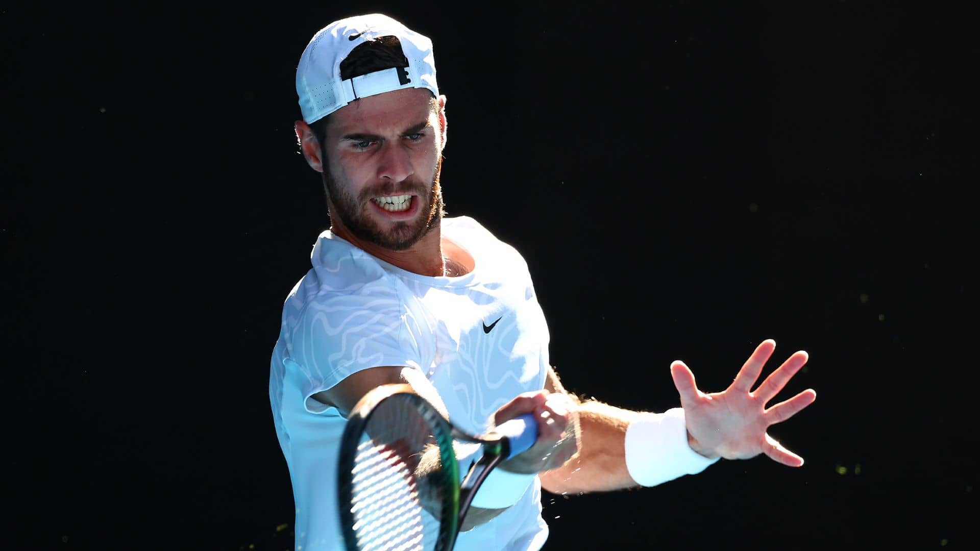 Karen Khachanov reached his second straight Grand Slam semi-final at the 2023 Australian Open.