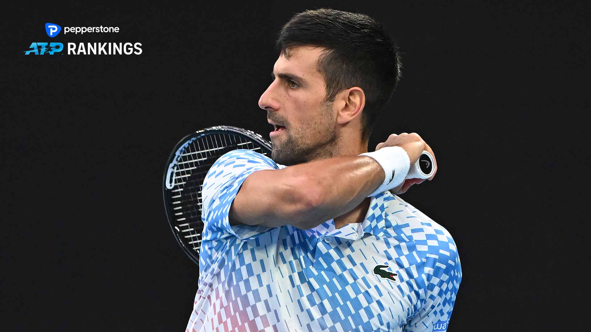 Novak Djokovic begins his 374th week as No. 1 in the Pepperstone ATP Rankings on Monday.