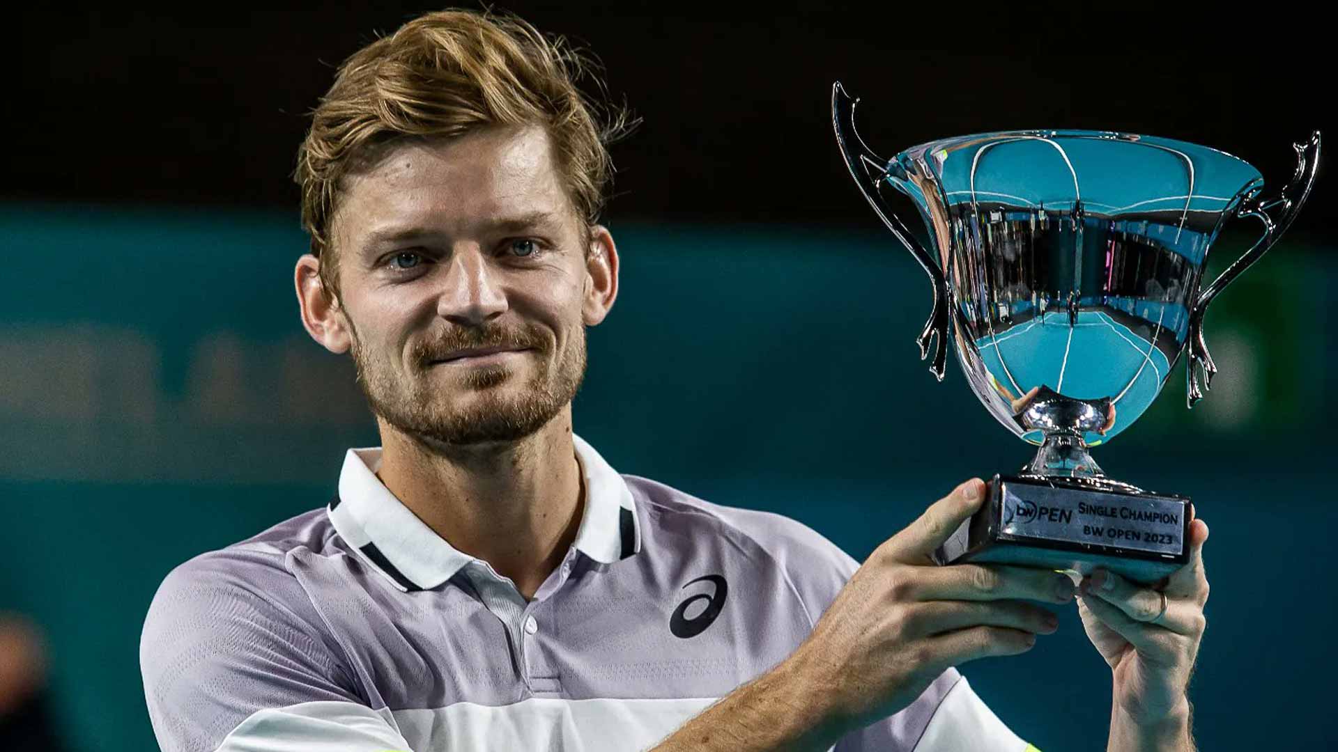 David Goffin triumphs in Ottignies-Louvain-la-Neuve.