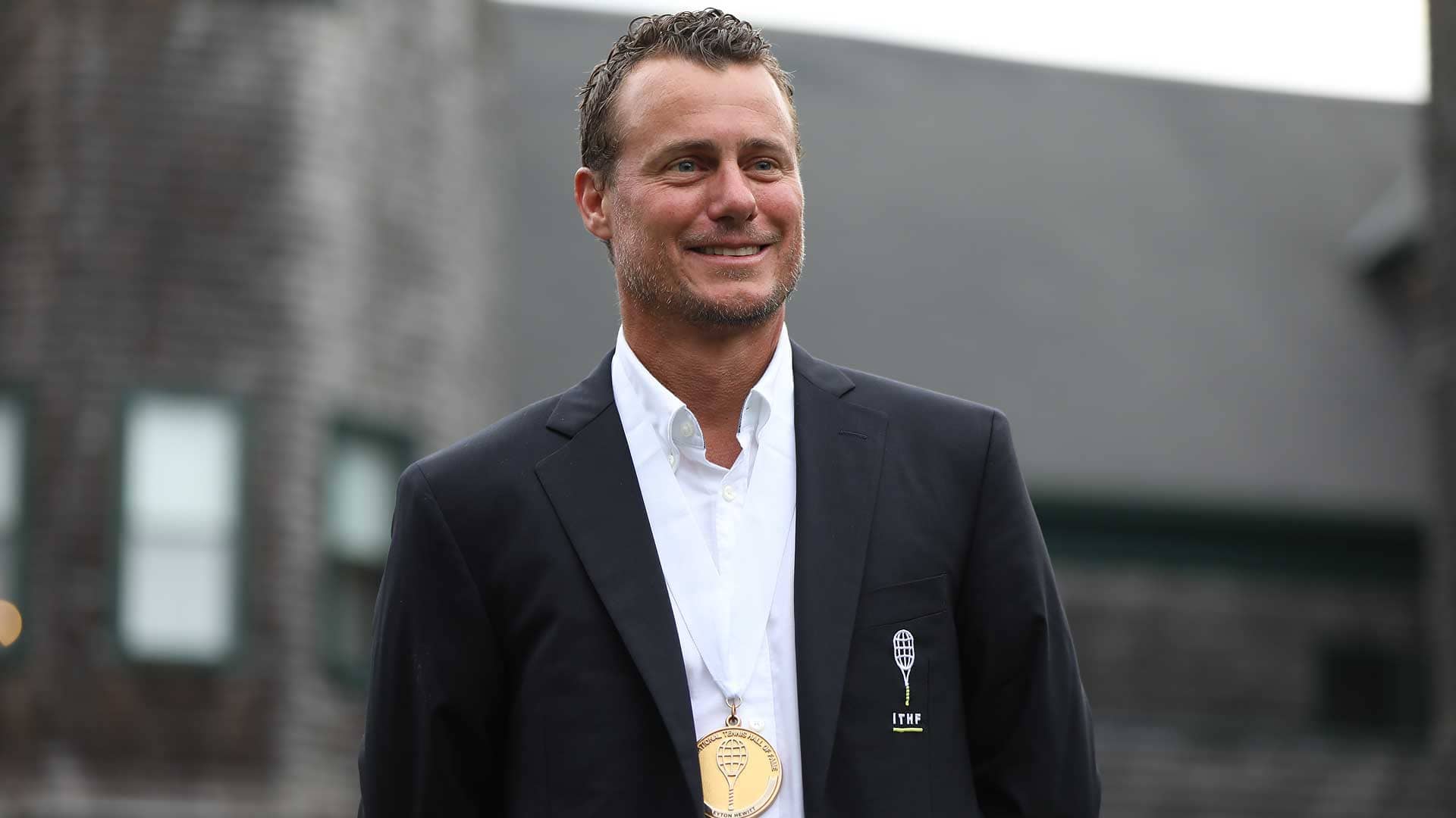 Lleyton Hewitt was inducted into the International Tennis Hall of Fame in 2022.