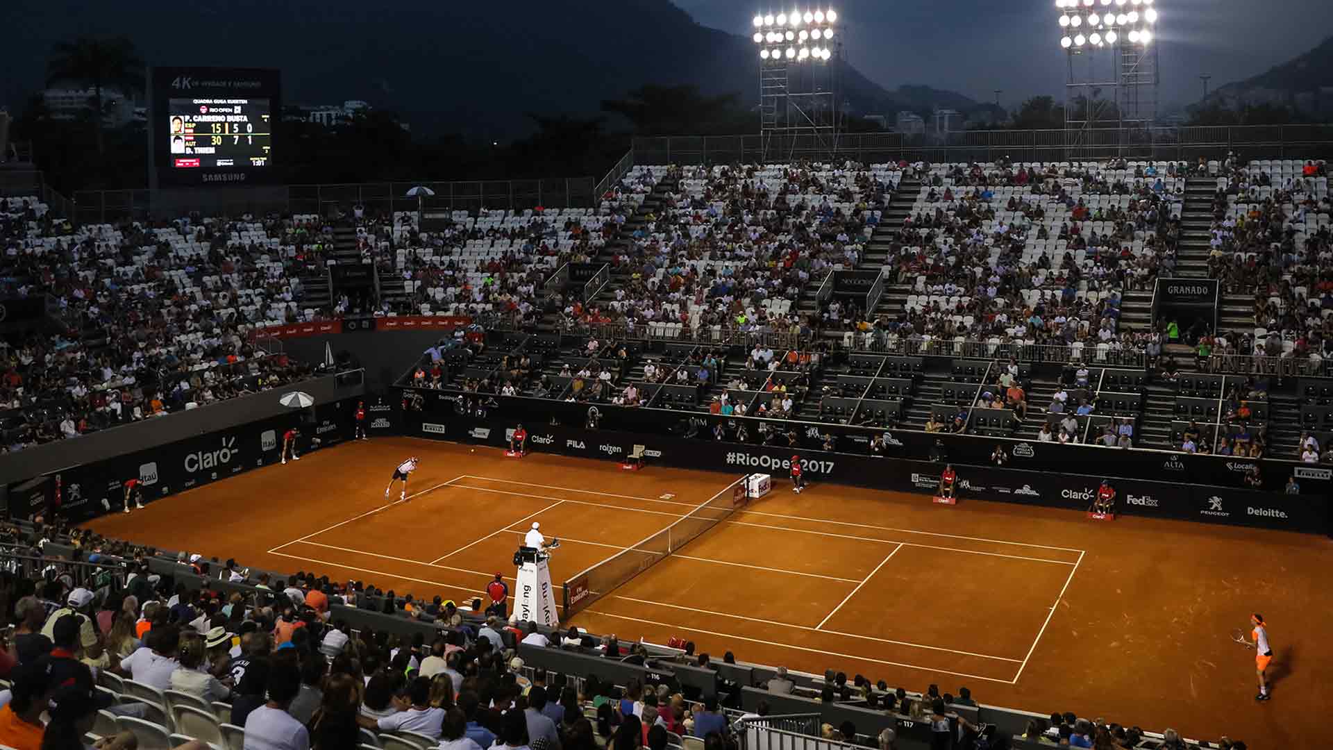 The Rio Open presented by Claro will be held from 20-26 February in Rio de Janeiro.