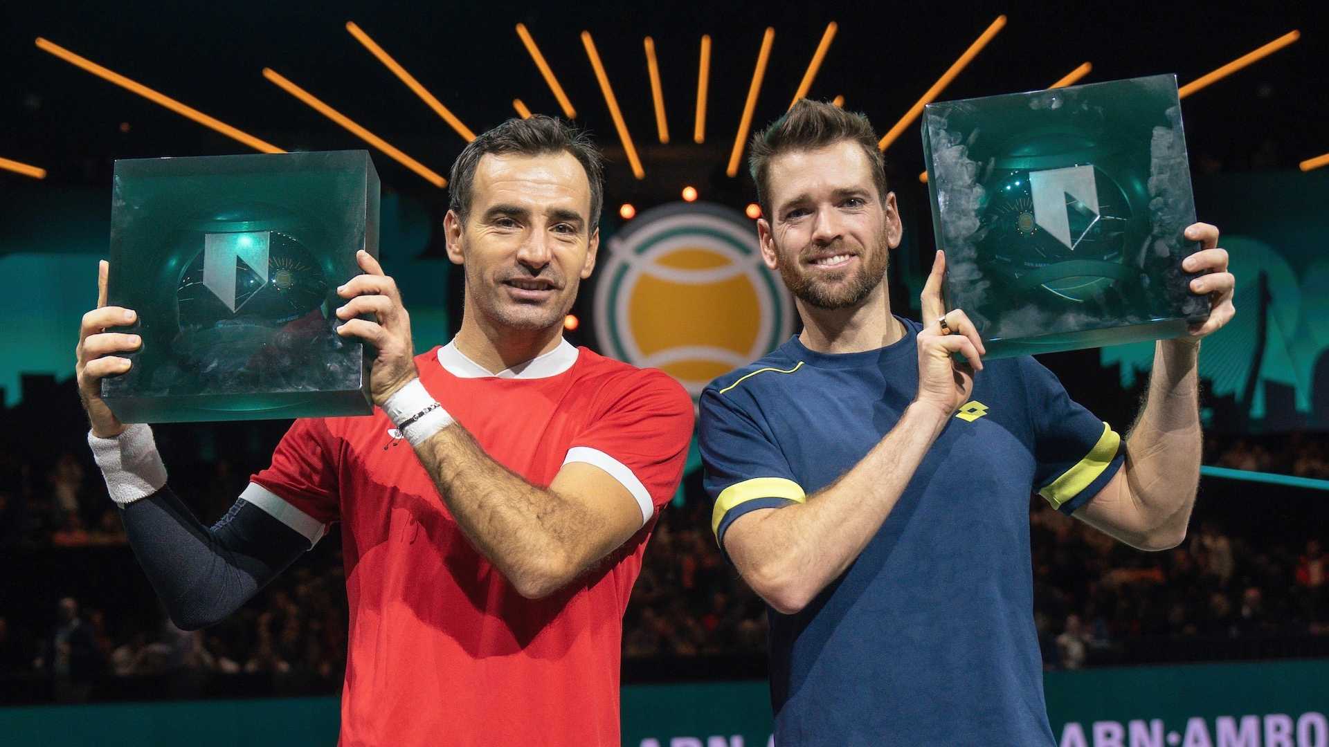 Ivan Dodig y Austin Krajicek son los campeones del ABN AMRO Open 2023 en Róterdam.