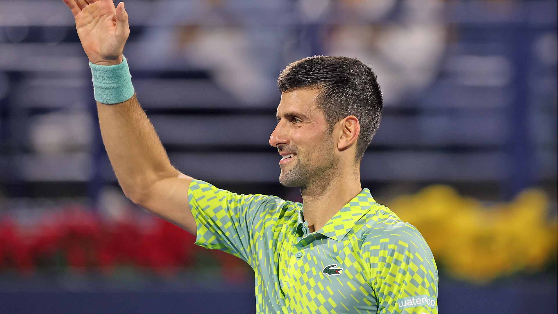 Novak Djokovic improves to 14-0 in 2023 with a win on Wednesday against Tallon Griekspoor.