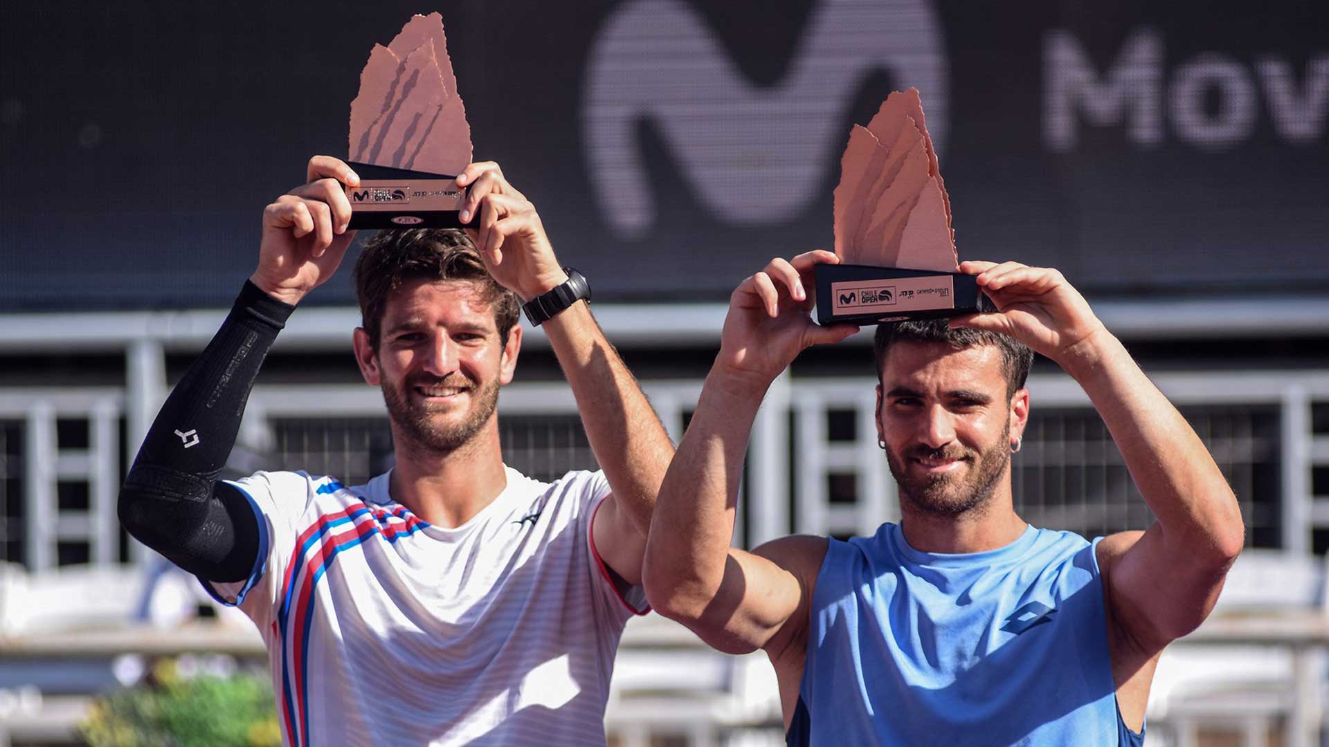 Italians Andrea Vavassori and Andrea Pellegrino win their first ATP Tour title as a team.