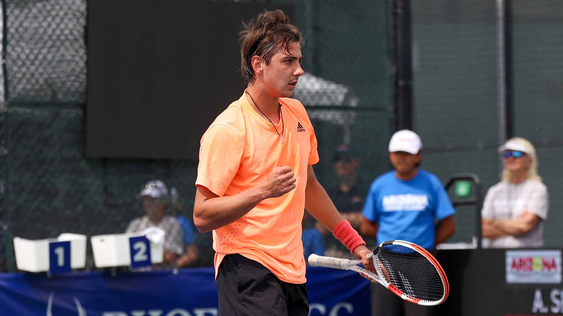Alexander Shevchenko at the 2023 Phoenix Challenger.