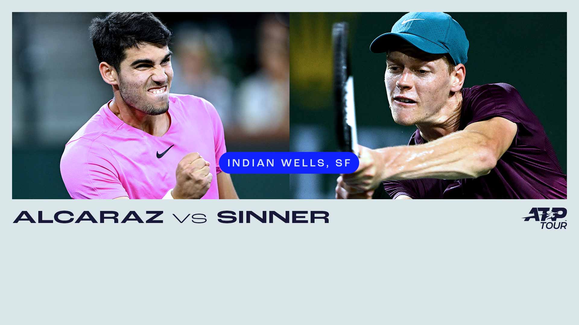 Carlos Alcaraz and Jannik Sinner are locked at 2-2 in their ATP Head2Head series.