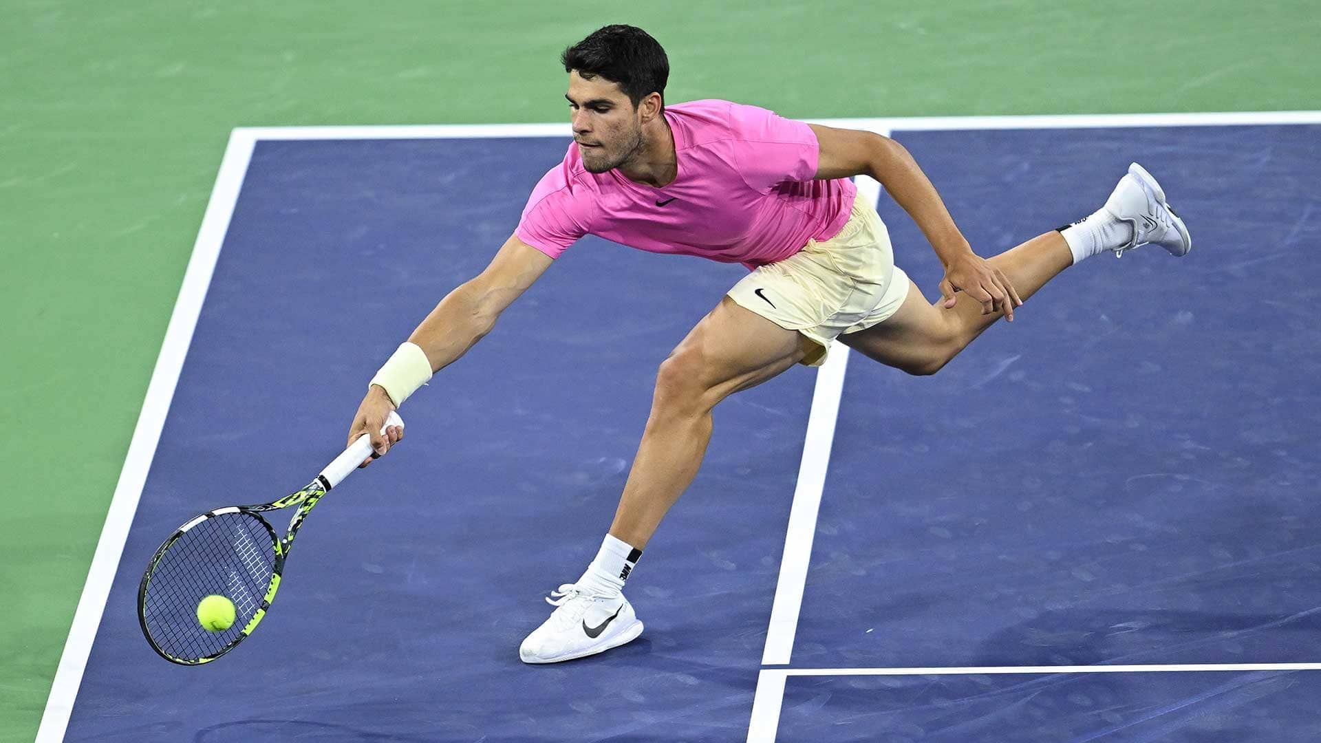 Carlos Alcaraz will remain at No. 1 in the Pepperstone ATP Rankings if he wins the title in Miami.