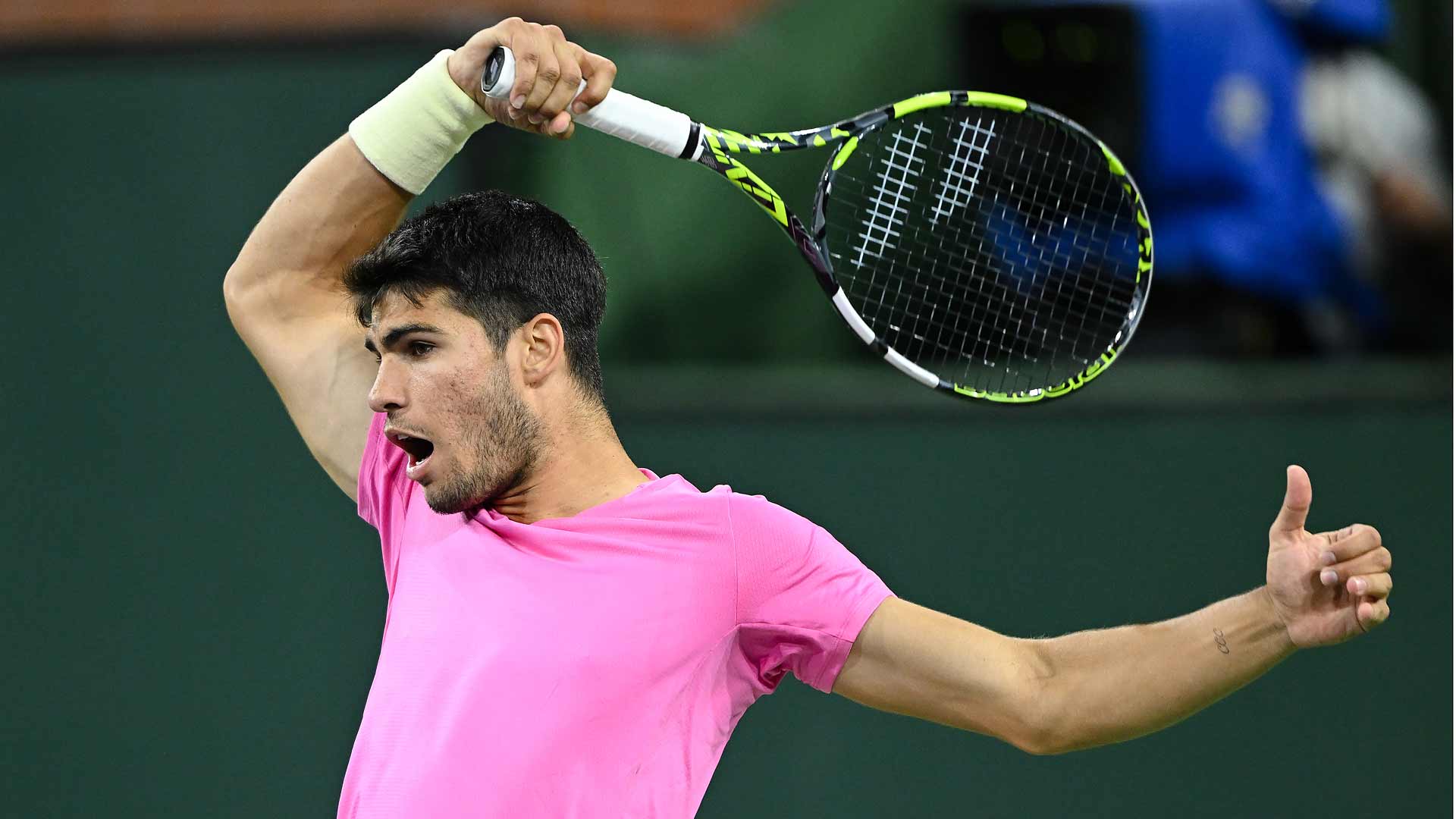 Carlos Alcaraz is 14-1 for the 2023 ATP Tour season.