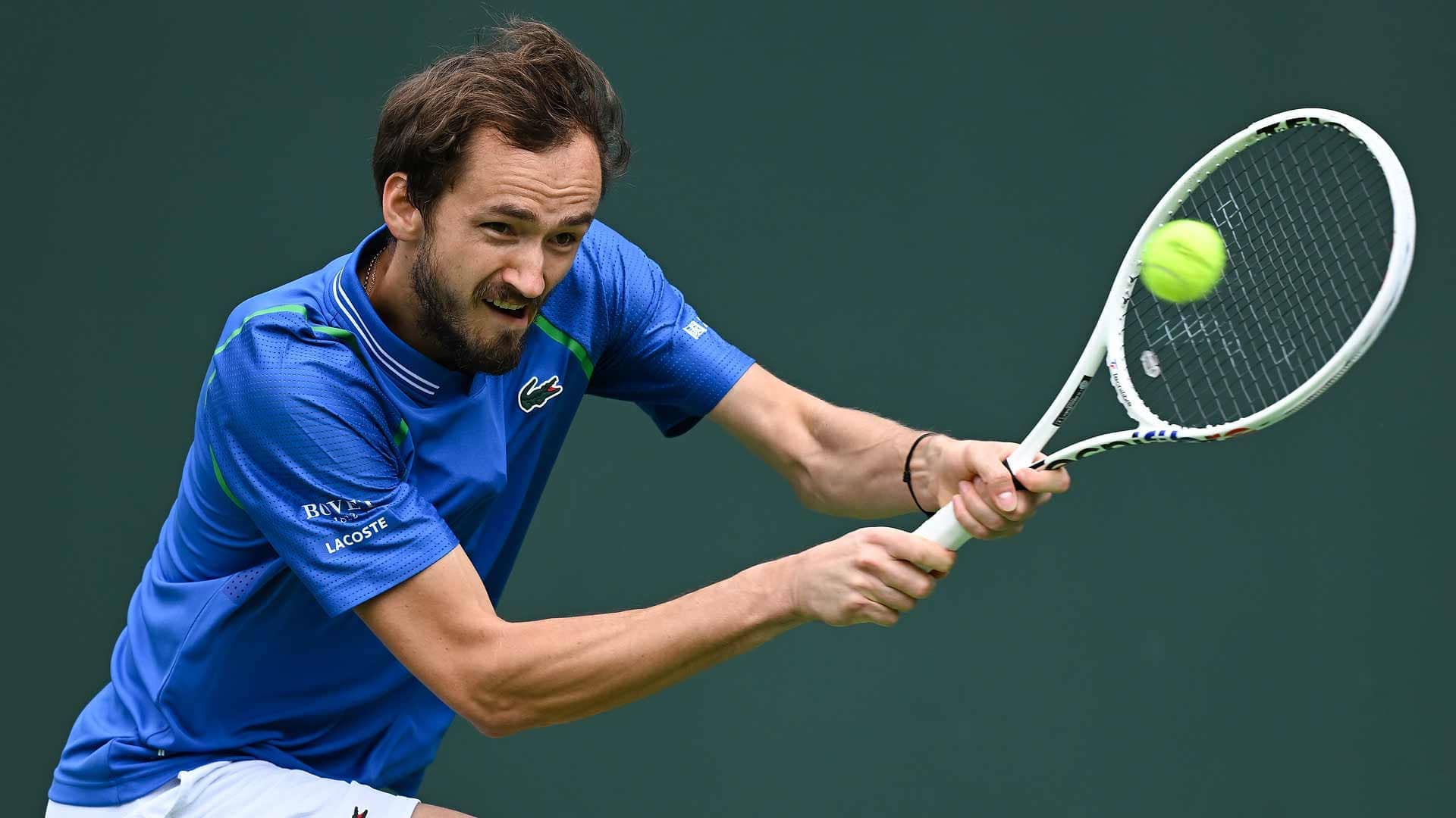 Daniil Medvedev is 24-3 for the 2023 season.