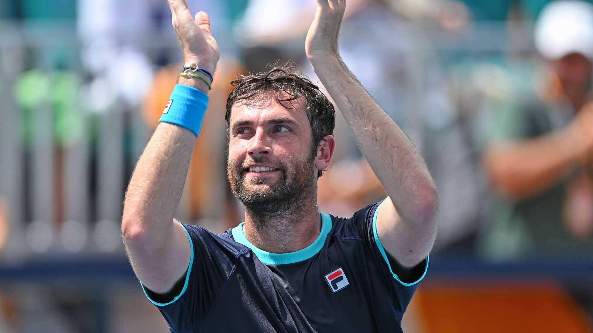 Quentin Halys is into the fourth round at an ATP Masters 1000 event for the first time.
