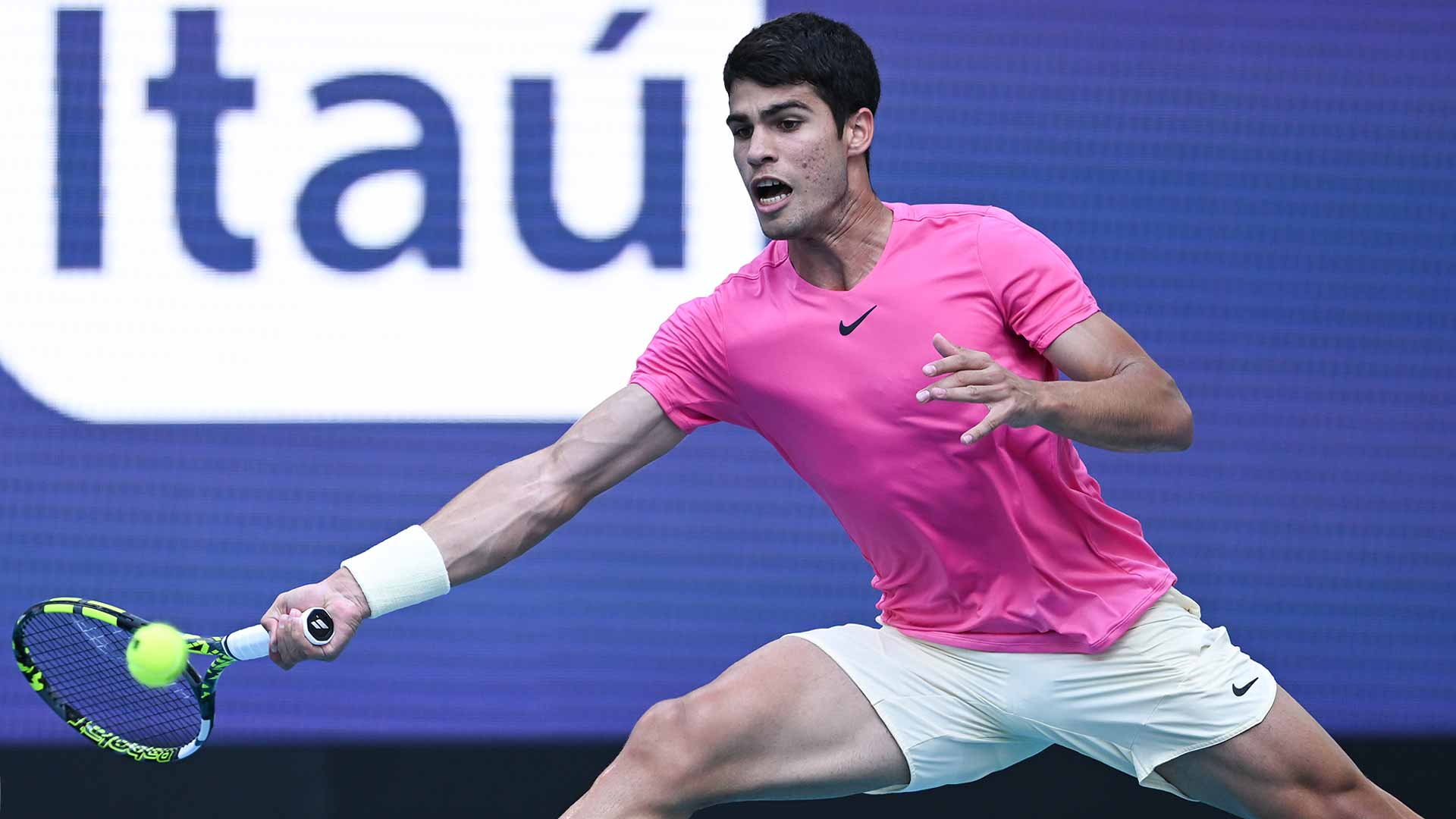 Carlos Alcaraz is on an eight-match winning streak.