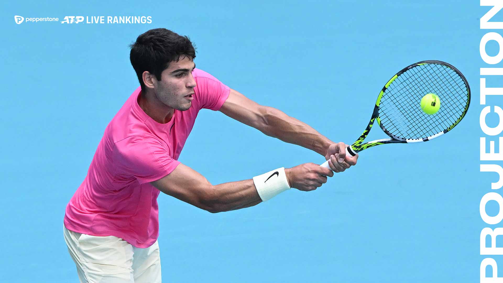 Carlos Alcaraz is trying to successfully defend his Miami title.