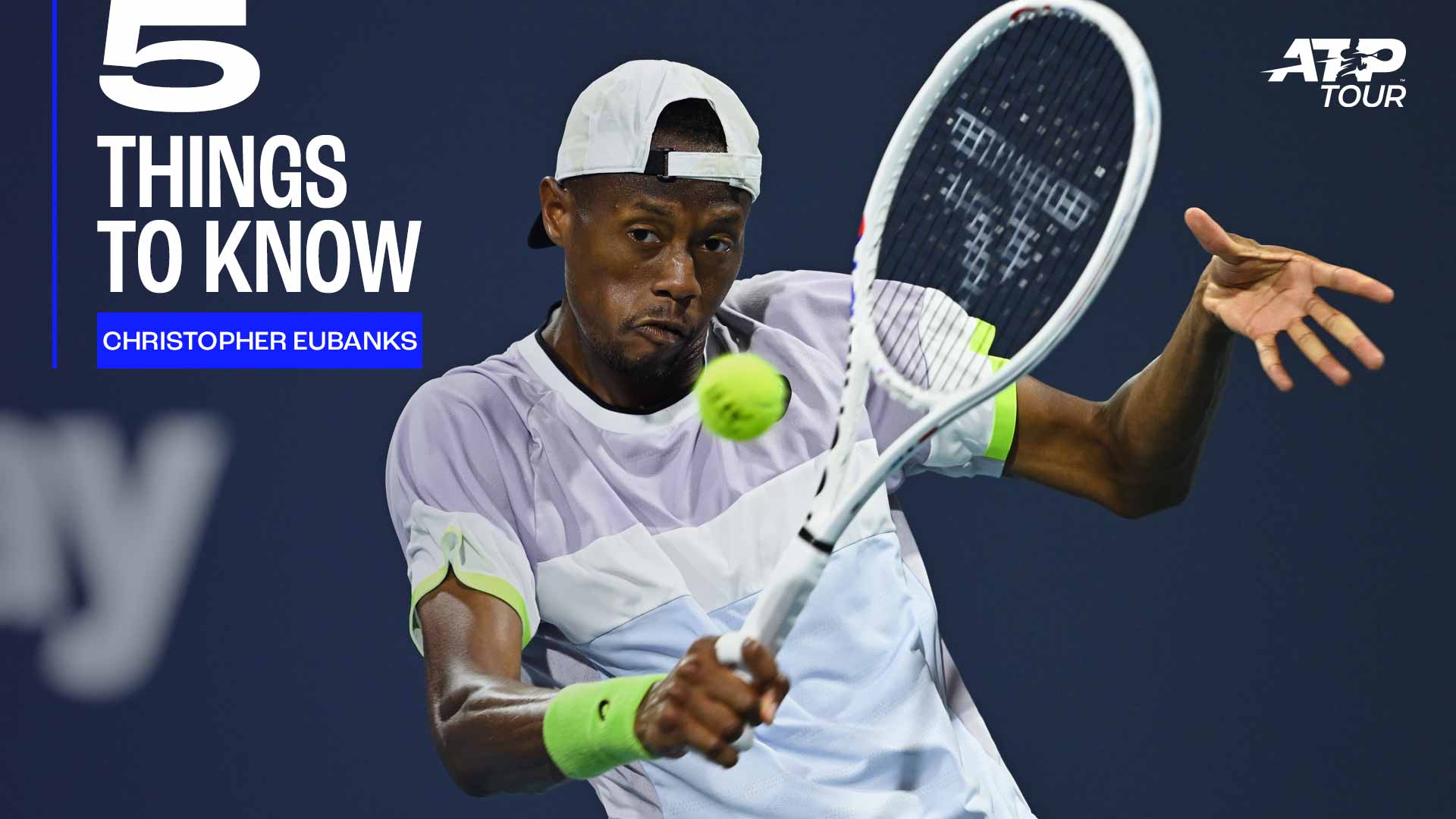 Christopher Eubanks was a student-athlete at Georgia Tech before turning professional.