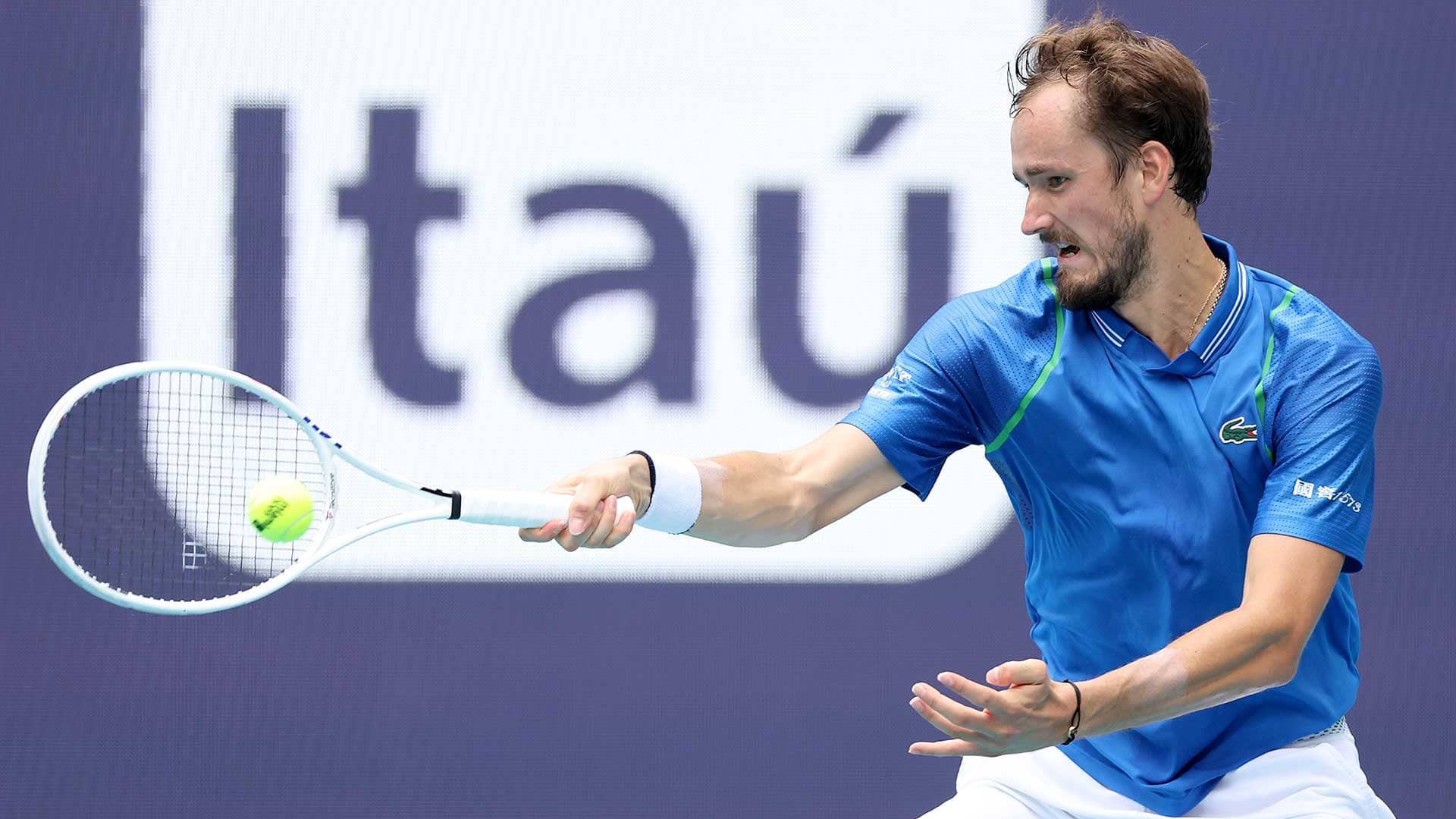 Daniil Medvedev ha mejorado a 27-3 su récord esta temporada.