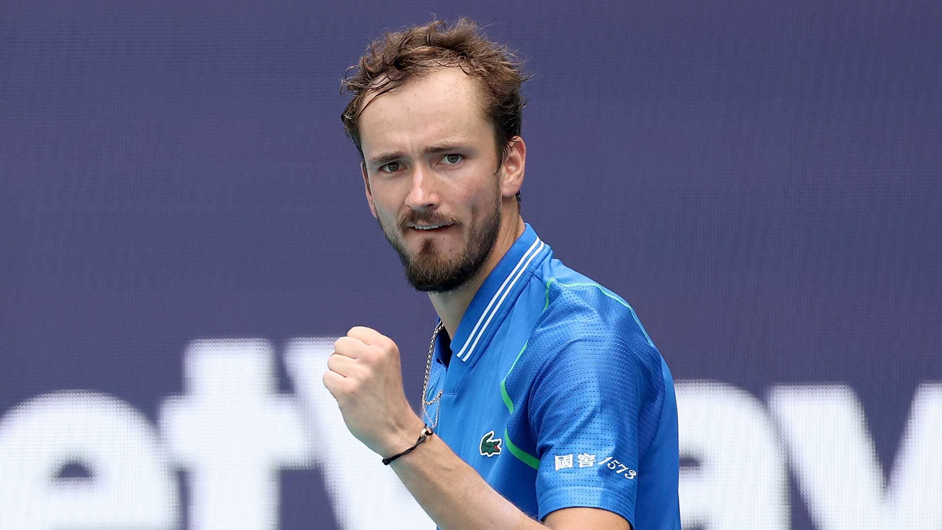 Daniil Medvedev no ha perdido ningún set en su camino hacia su primera semifinal en Miami.